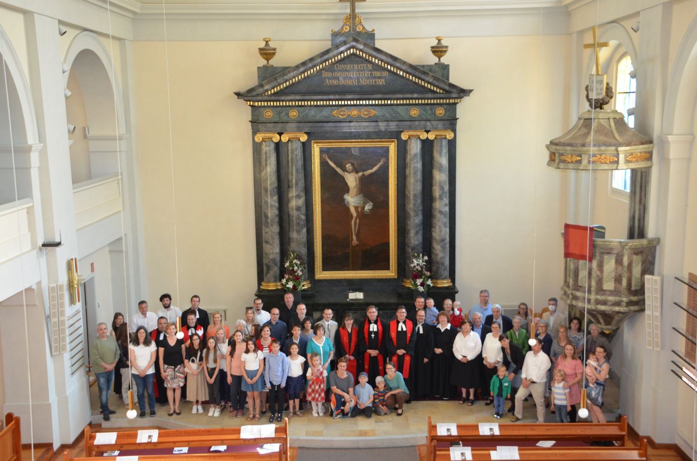 Fabiny Tamás, a Magyarországi Evangélikus Egyház elnök-püspökének látogatása