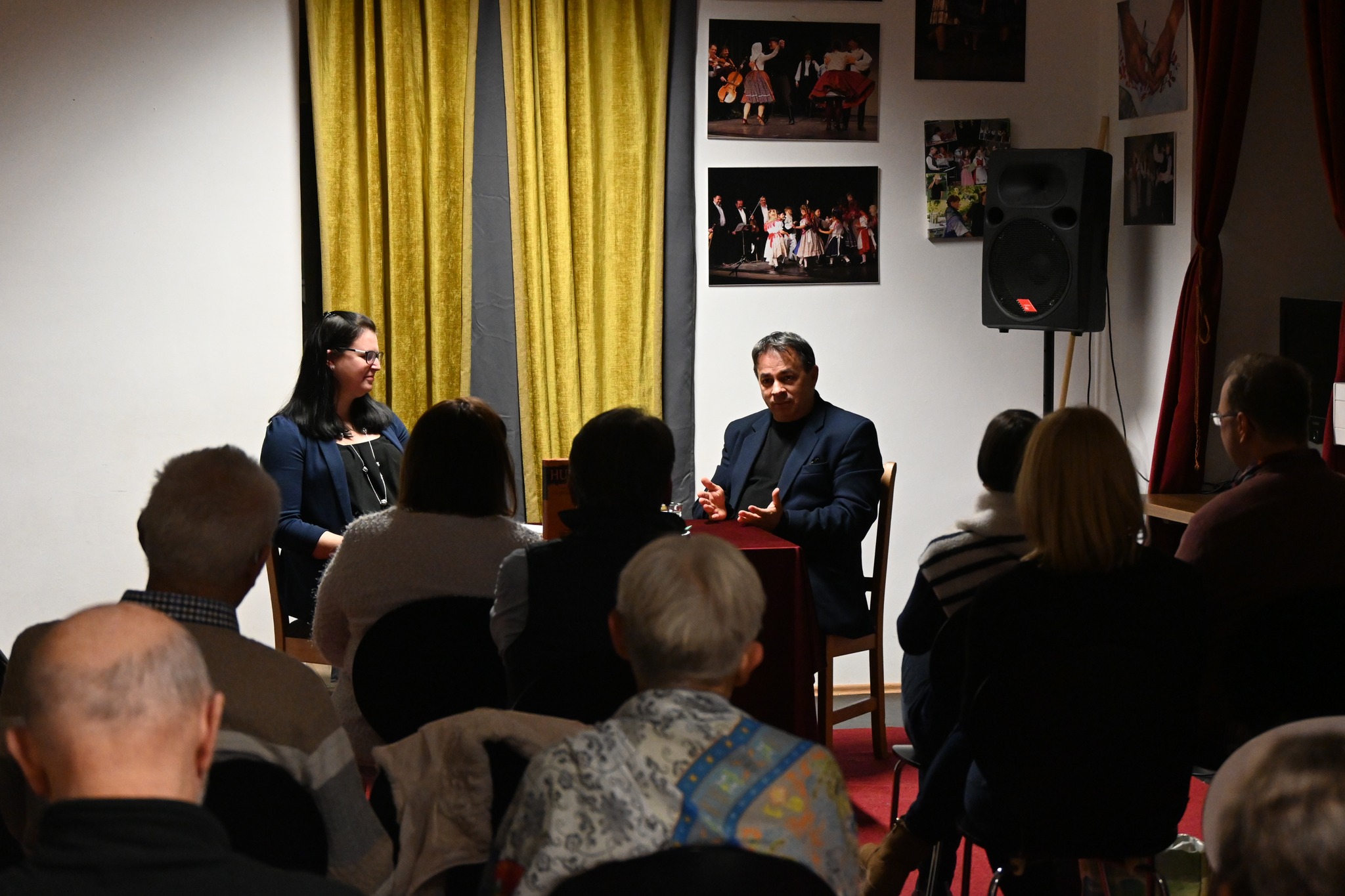 Író-olvasó találkozó Bán Mórral