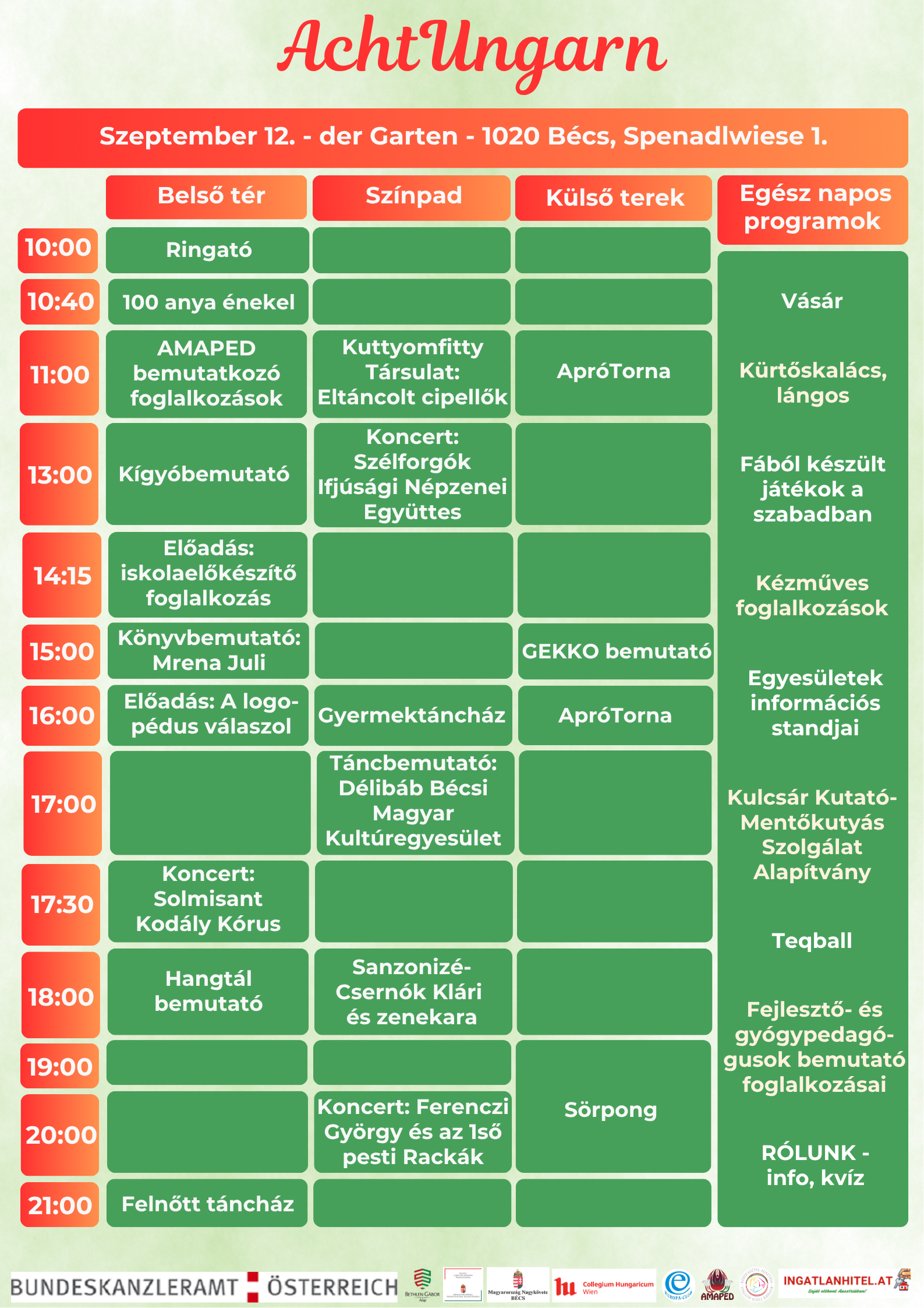 Elérhető az AchtUngarn fesztivál részletes programja!